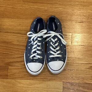 Polka-dot Low Top Converse